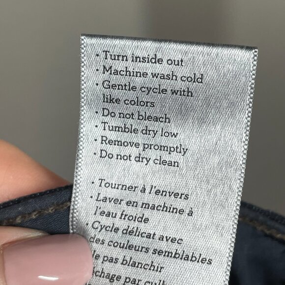 Paige Jeans Womens 27 blue denim skyline skinny designer preppy casual - Picture 6 of 9